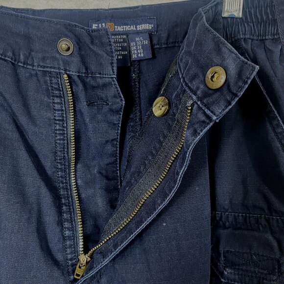 511 Tactical Series Cargo Pants Navy Blue Utility Size 32 x 32 Military Stretch - Picture 11 of 16